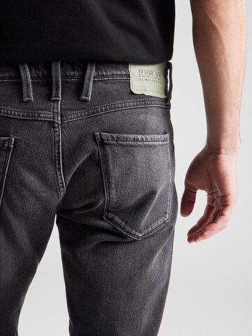 REPLAYSlimfit Traperice 'ANBASS' - crna boja