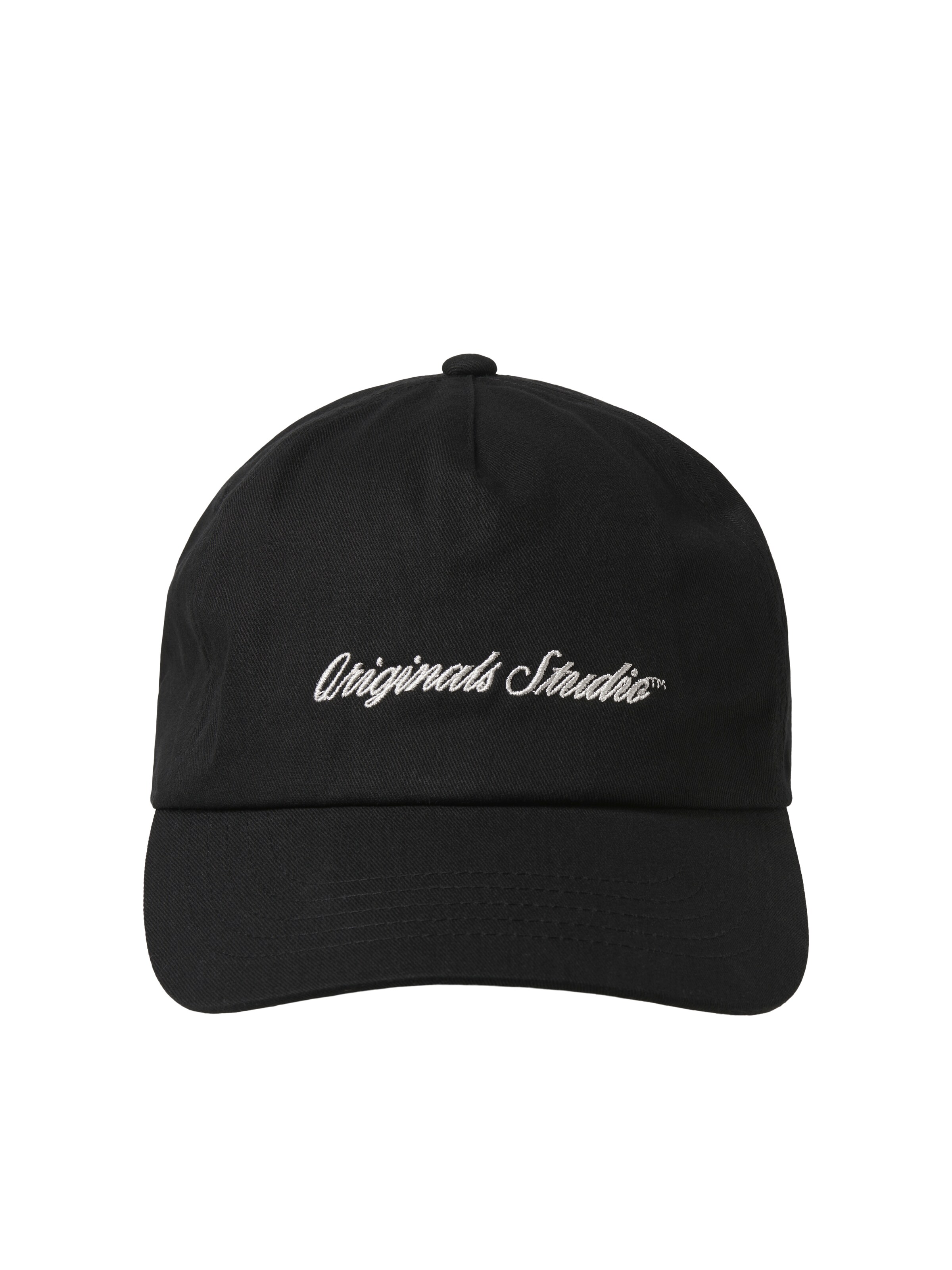 JACK & JONES Sapkák 'JACFRAME' - fekete: elől