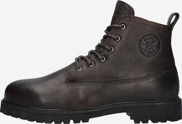Bottines à lacets 'Rock Hardy OM62' BLACKSTONE en marron : devant