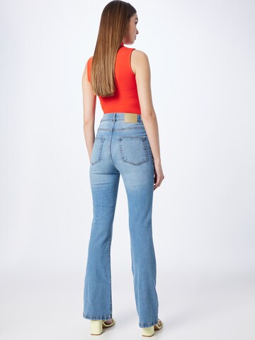 Denim Project Flared Jeans 'Caro' in Blauw