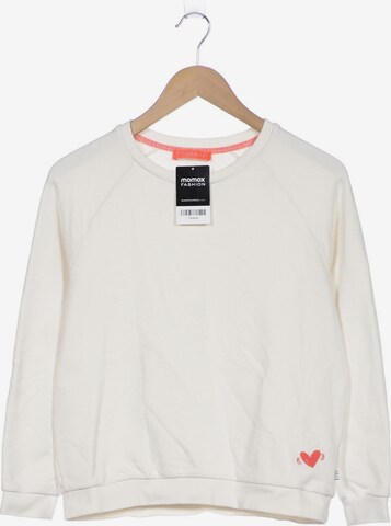 Frieda & Freddies NY Sweatshirt & Zip-Up Hoodie in XS in White: front