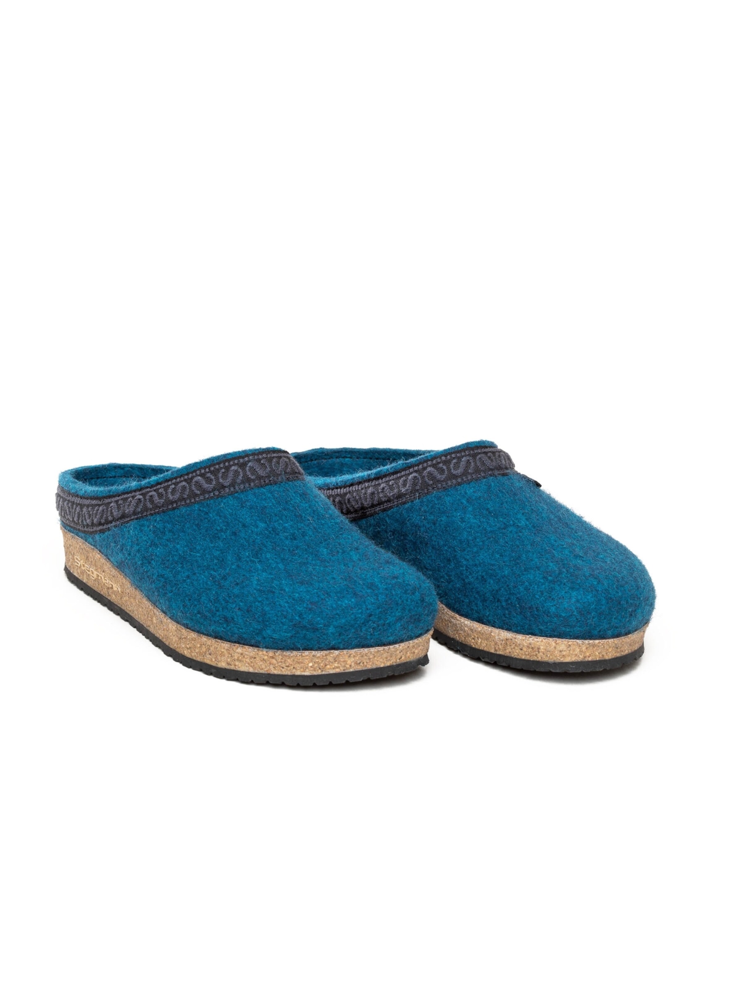 Stegmann Clogs 'Filzclogs Stegmann 108' in Blue