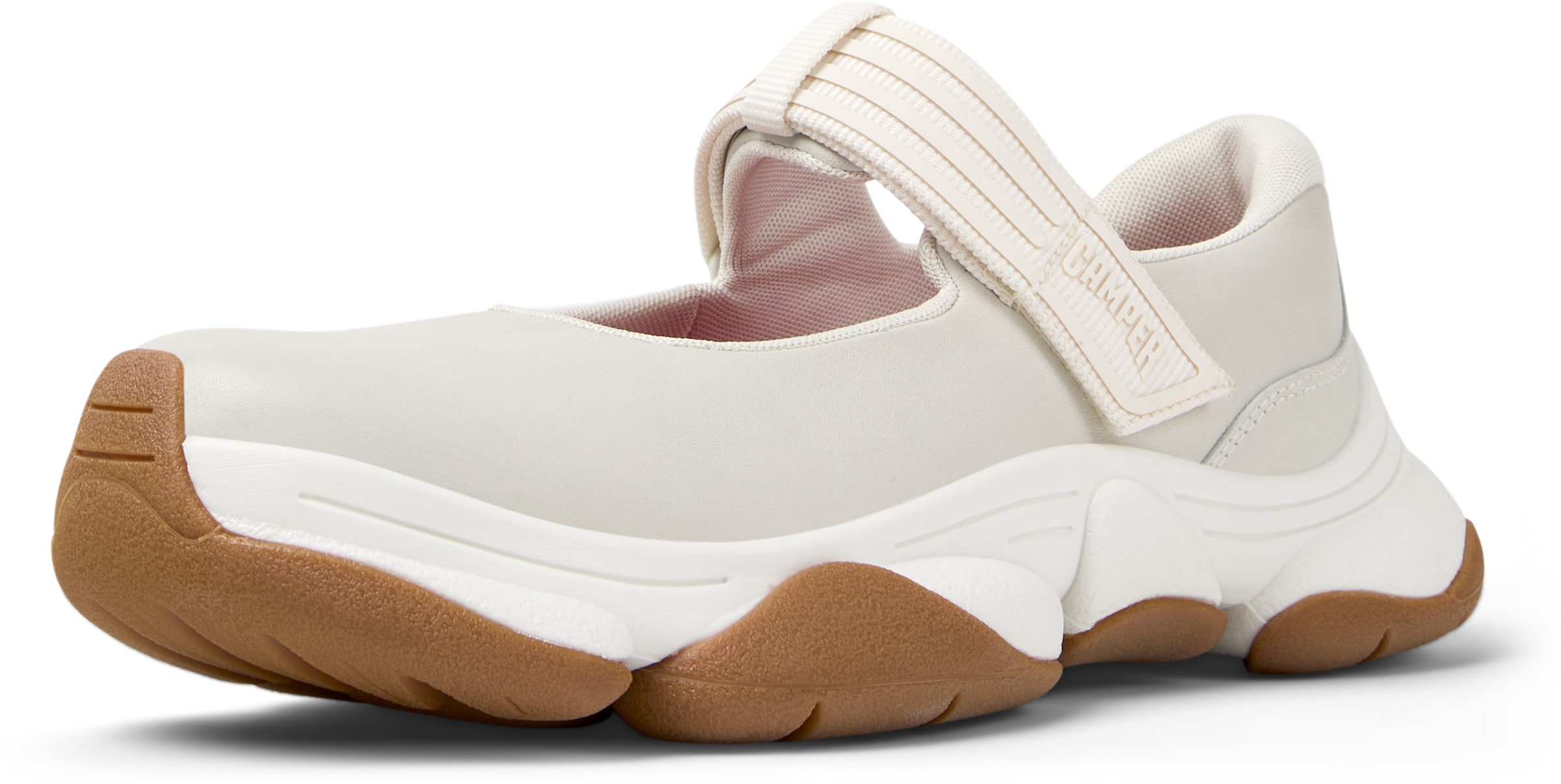 Sandalo 'Karst 2' di CAMPER in bianco: frontale