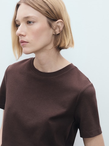 MANGO Shirt 'RITA' in Brown