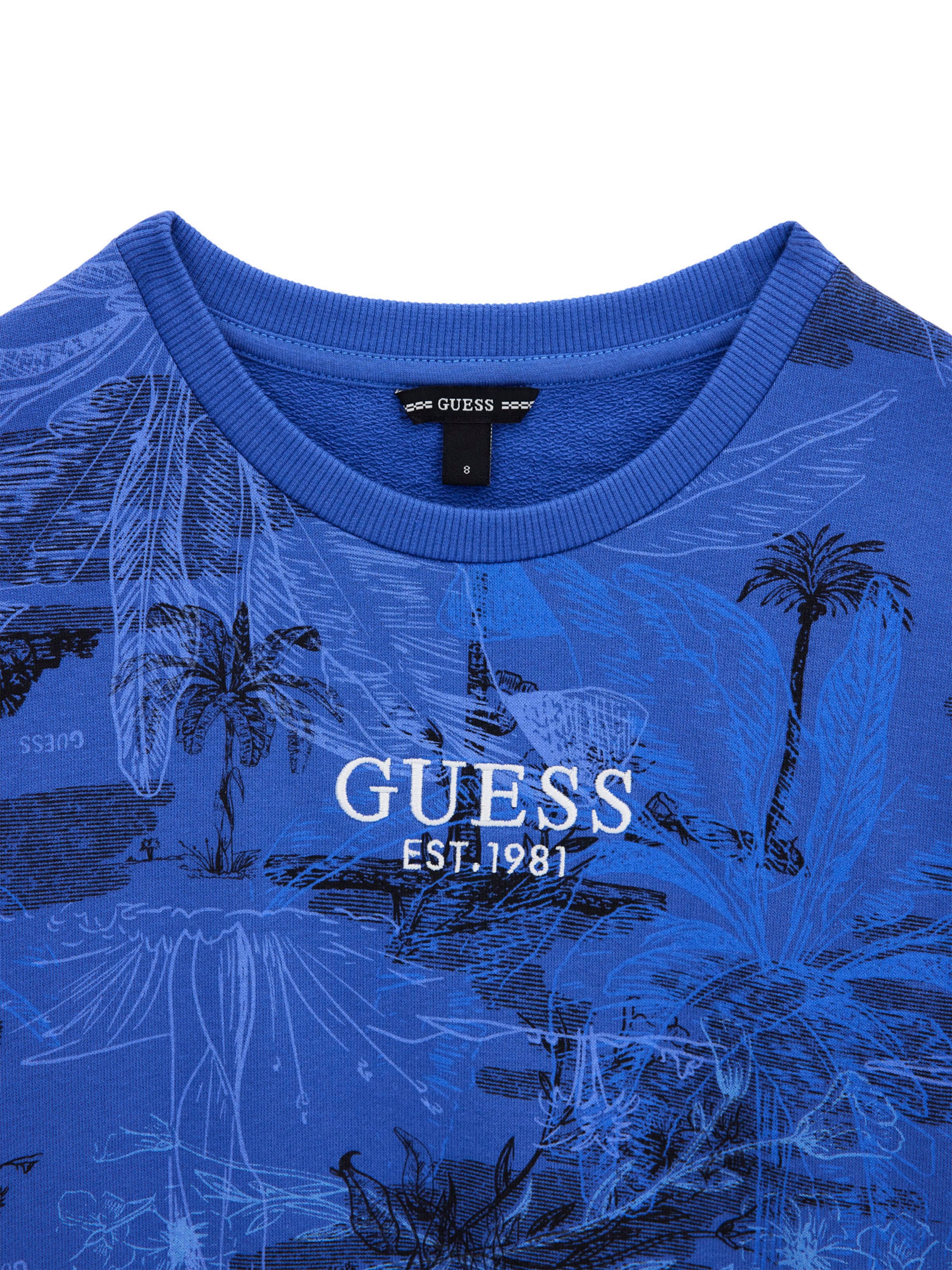GUESS Sweatshirt in Blue