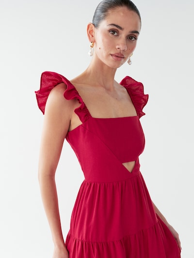 BWLDR Robe d’été 'Elsi' en rouge, Vue avec produit