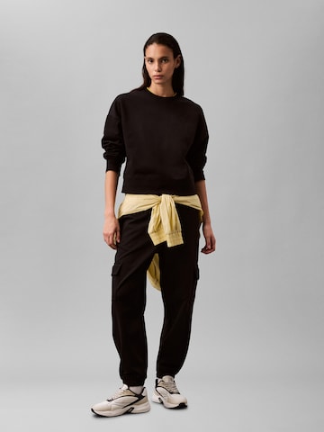 Calvin Klein Jeans Sweatshirt in Zwart