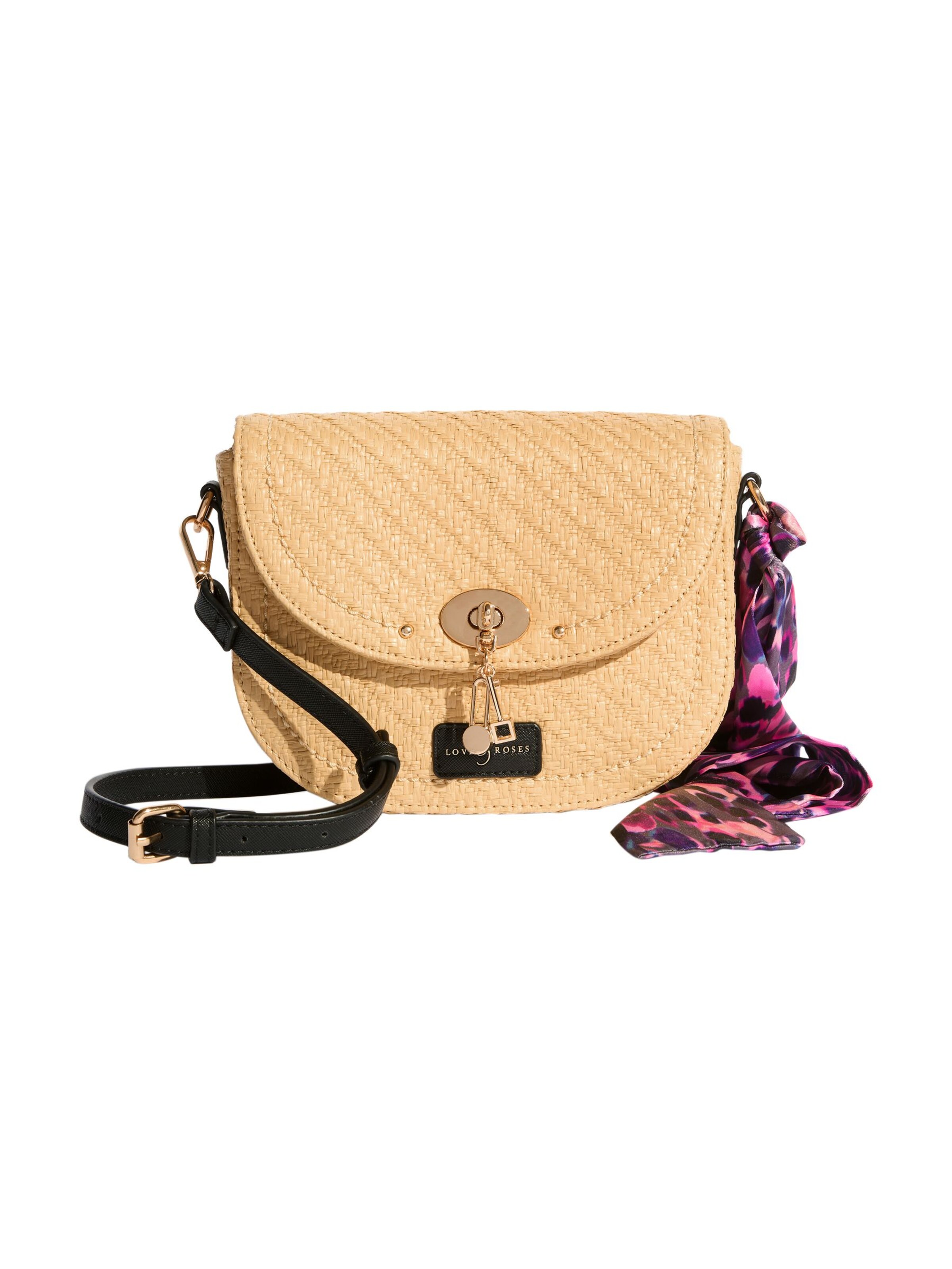 smėlio love & roses Rankinė su ilgu dirželiu: priekis