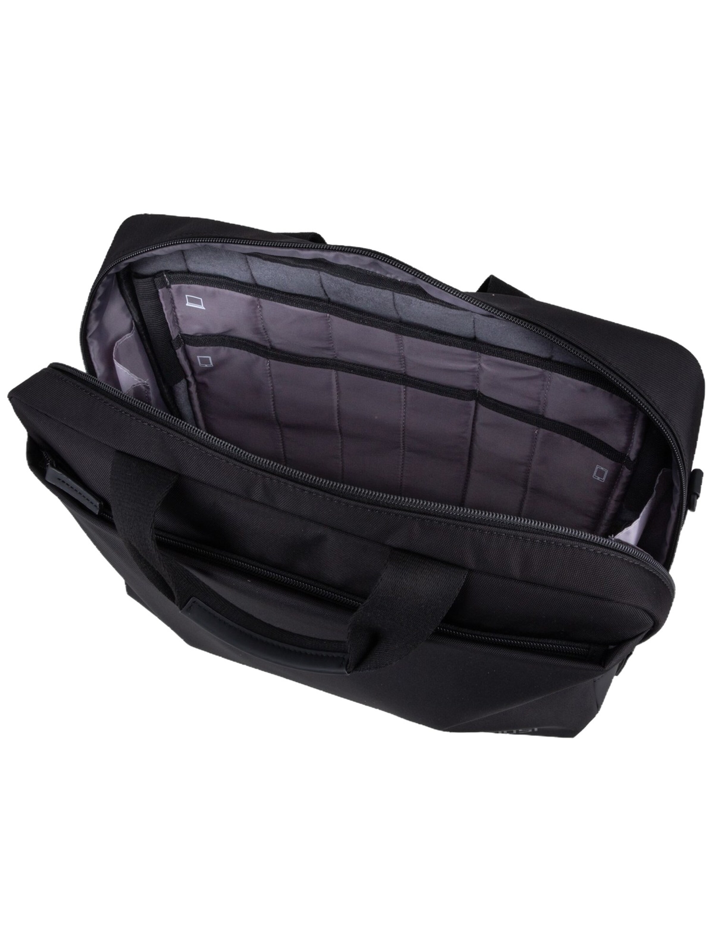 JOST Document Bag ' Tallinn' in Black