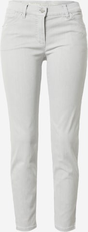 GERRY WEBER Skinny Jeans 'Best4me' in Grijs: voorkant