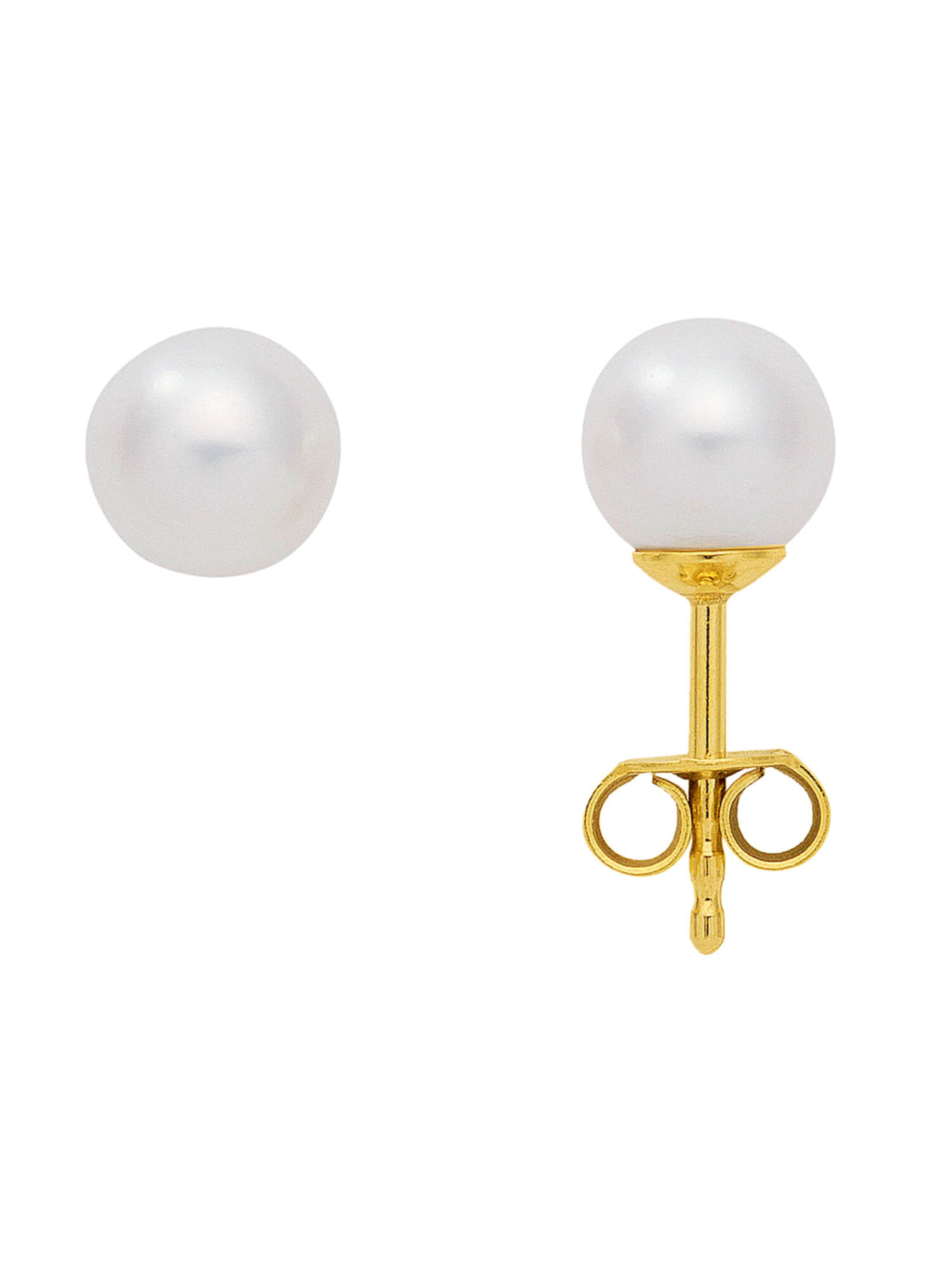Adelia´s Earrings in Gold: front