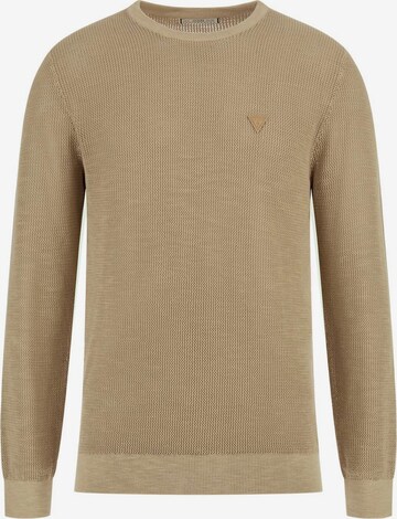 GUESS Sweater in Beige: front