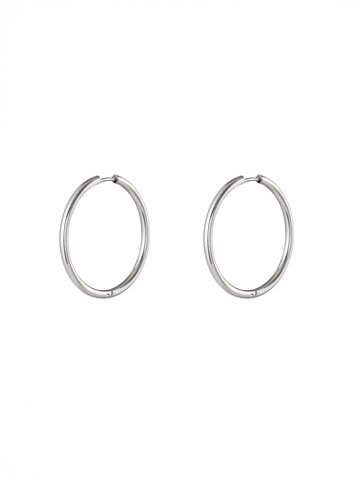 lePelou Earrings 'SERENA' in Silver: front