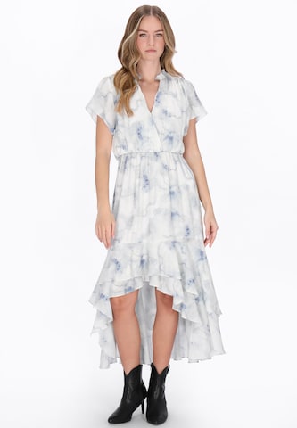 DreiMaster Vintage Summer dress in Blue: front