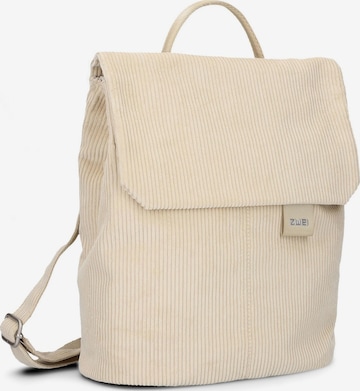 ZWEI - Mochila 'MADEMOISELLE.M MR8' en beige: frente