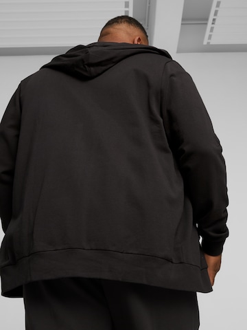 PUMA Zip-Up Hoodie 'Better Essentials' in Black