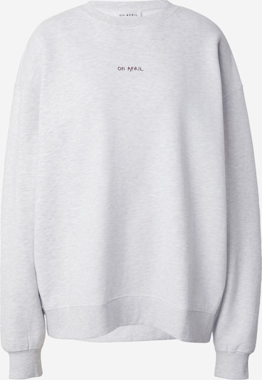 Megztinis be užsegimo 'Magic' iš OH APRIL, spalva – margai pilka / vyšninė spalva, Prekių apžvalga