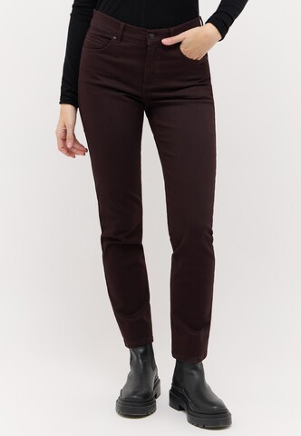 Angels Slimfit Jeans in Schwarz: Vorderseite
