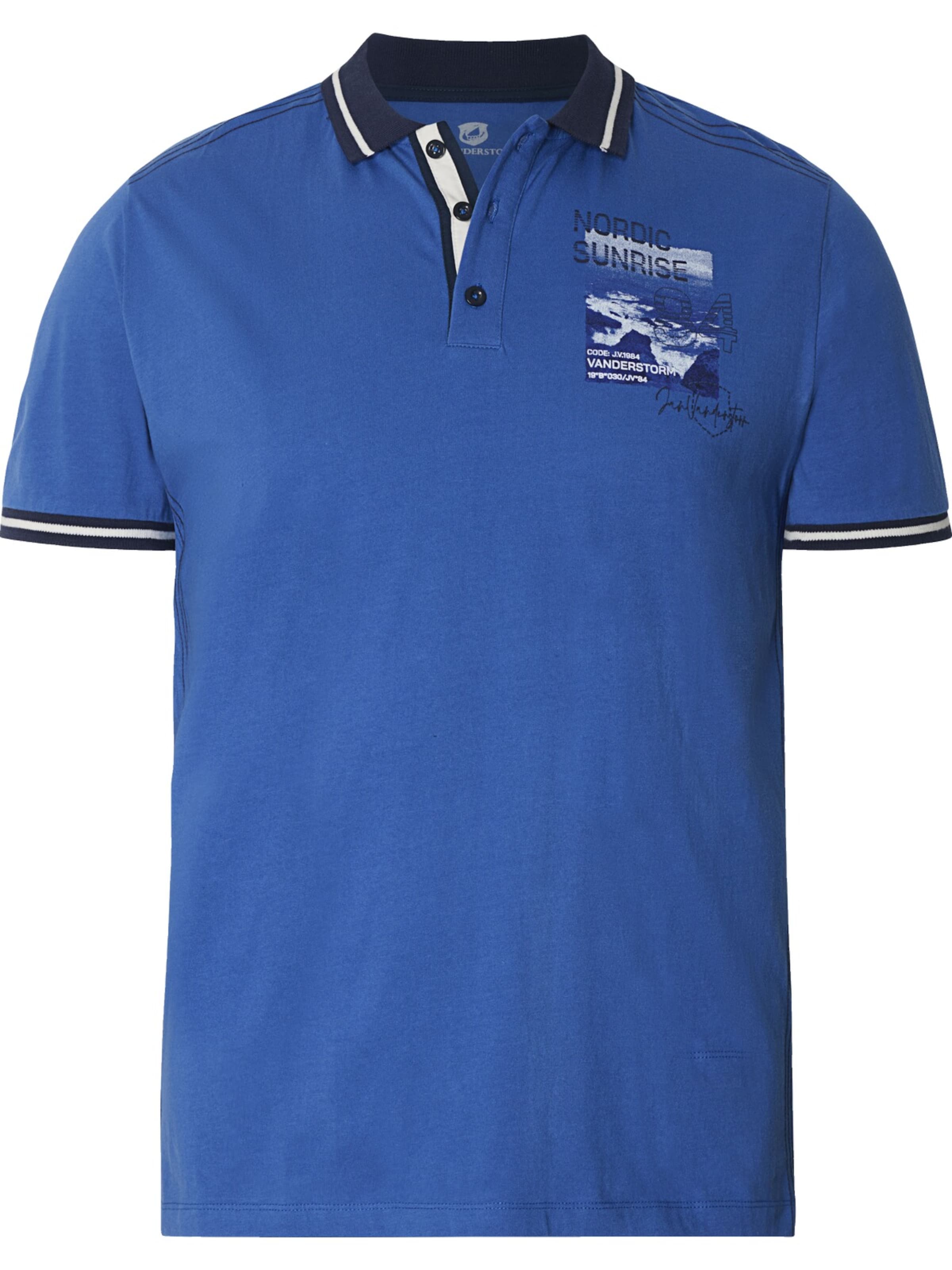 Jan Vanderstorm Shirt 'Olftin' in Blue: front