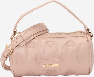 Love Moschino Käsilaukku värissä vaaleanpunainen: etupuoli