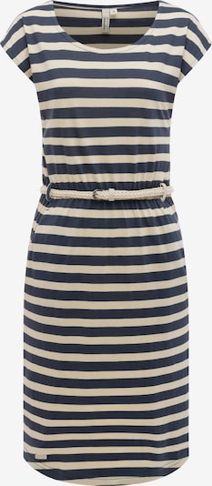 Ragwear Kleid 'Lilithe' in creme / nachtblau, Produktansicht