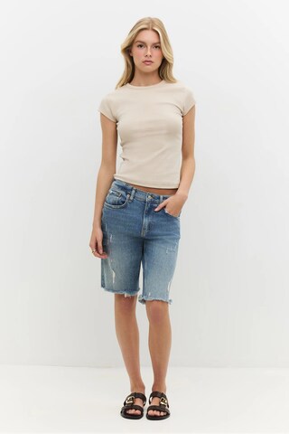 No Matter What Shirt in Beige