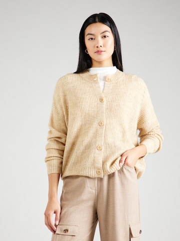 Cardigan ESPRIT en beige : devant