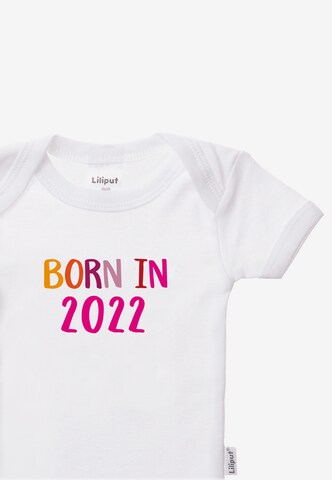 LILIPUT Romper/Bodysuit 'BORN IN 2022' in Grey