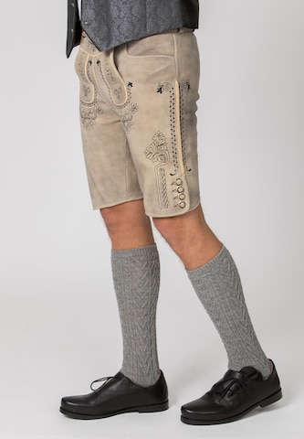 STOCKERPOINT Regular Traditional pants 'Fellhorn' in Grey: front
