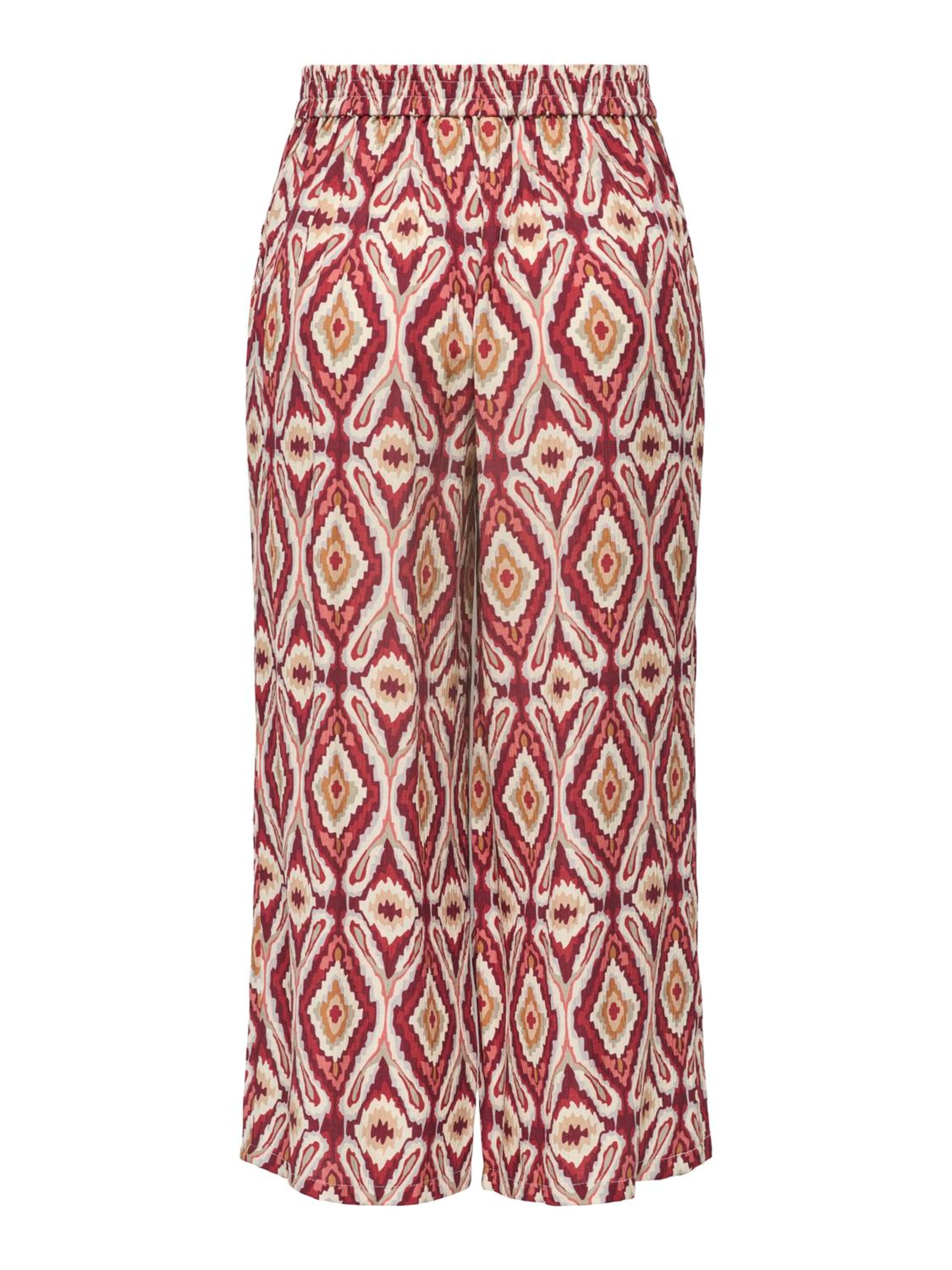 ONLY Wide Leg Hose in Rot