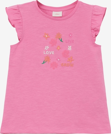 s.Oliver T-Shirt in Pink: predná strana