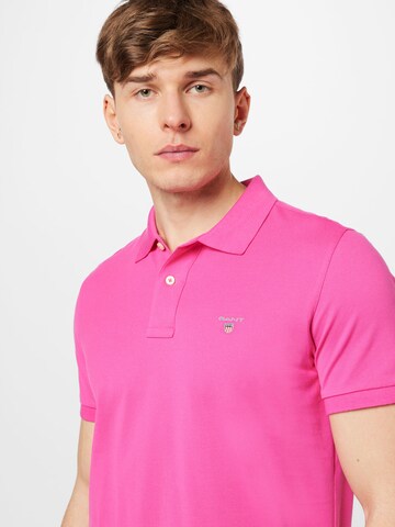 GANT Poloshirt 'Rugger' in Pink