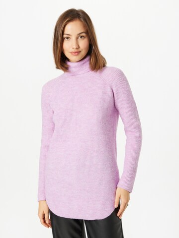 PIECES Sweater 'Ellen' in Purple: front