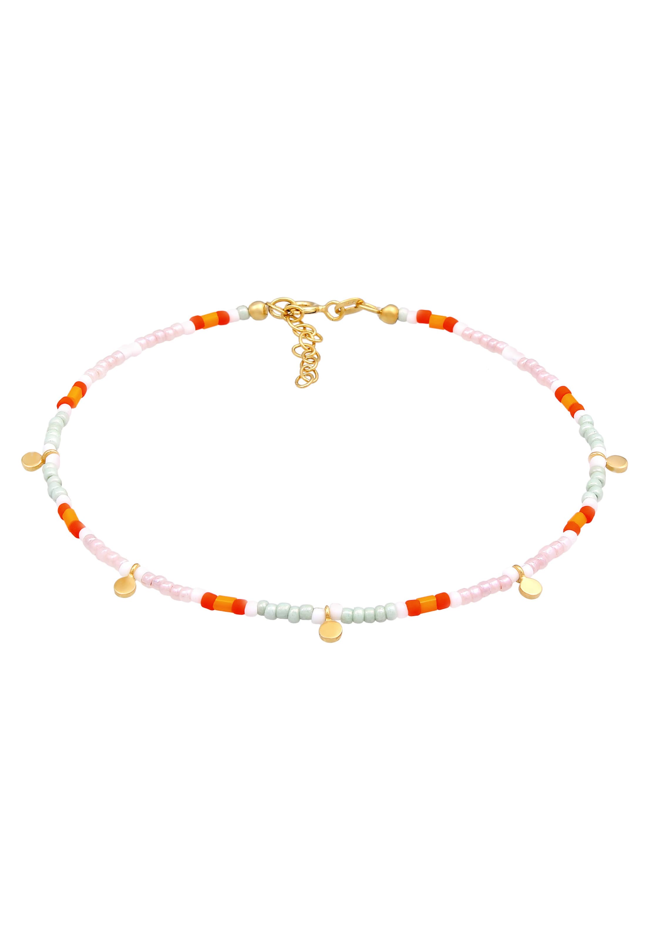 ELLI Fußschmuck in Gold: Vorderseite