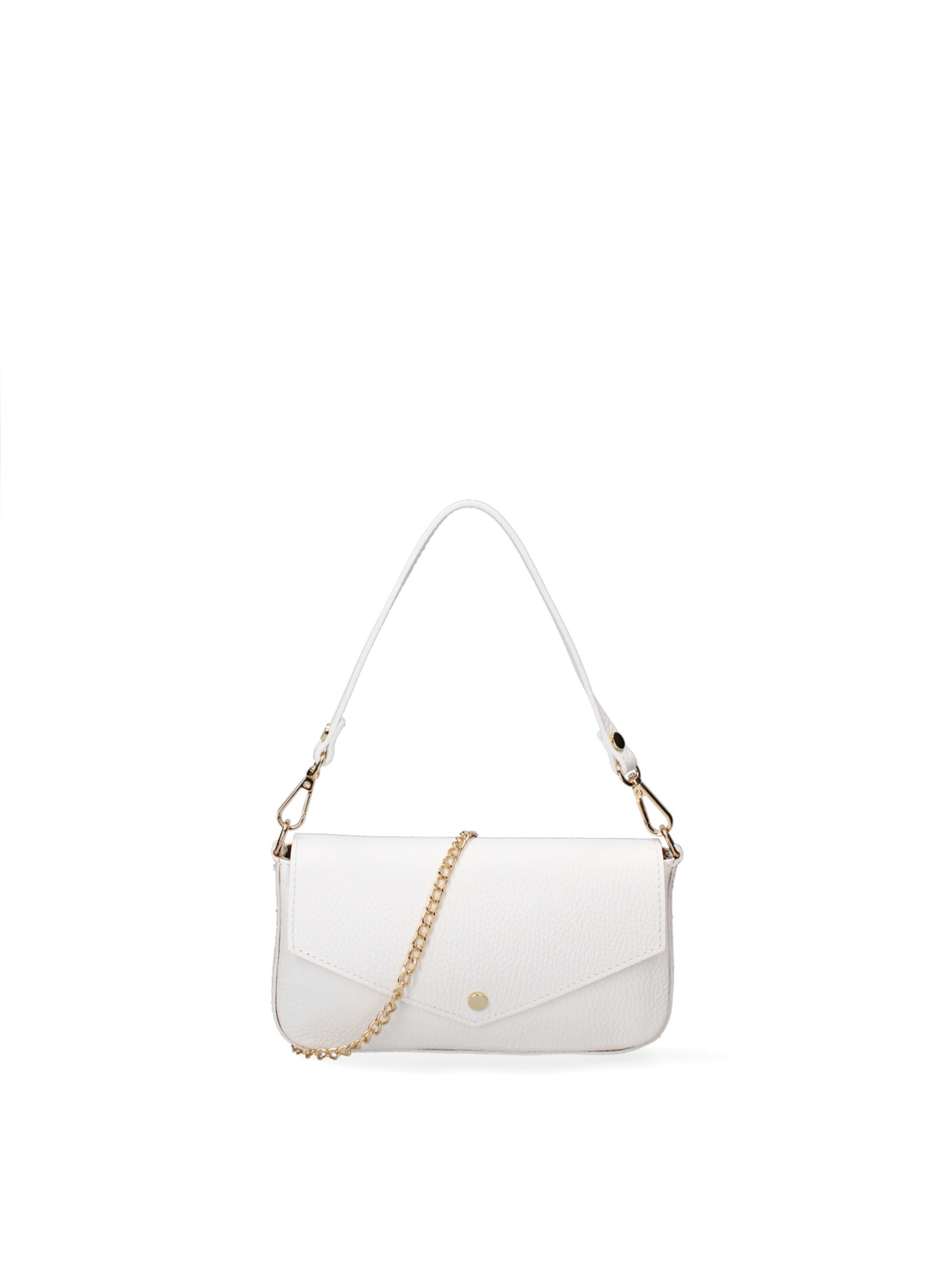 Sac bandoulière Gave Lux en blanc : devant