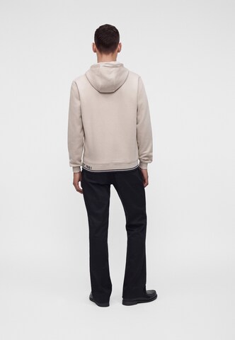 GUESS Sweatjacke in Beige