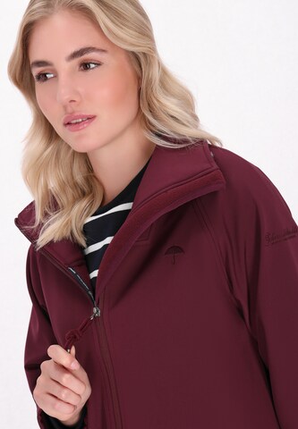 Manteau fonctionnel Schmuddelwedda en rouge
