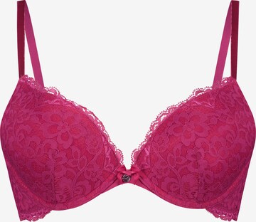 Hunkemöller Push-up Bra in Pink: front