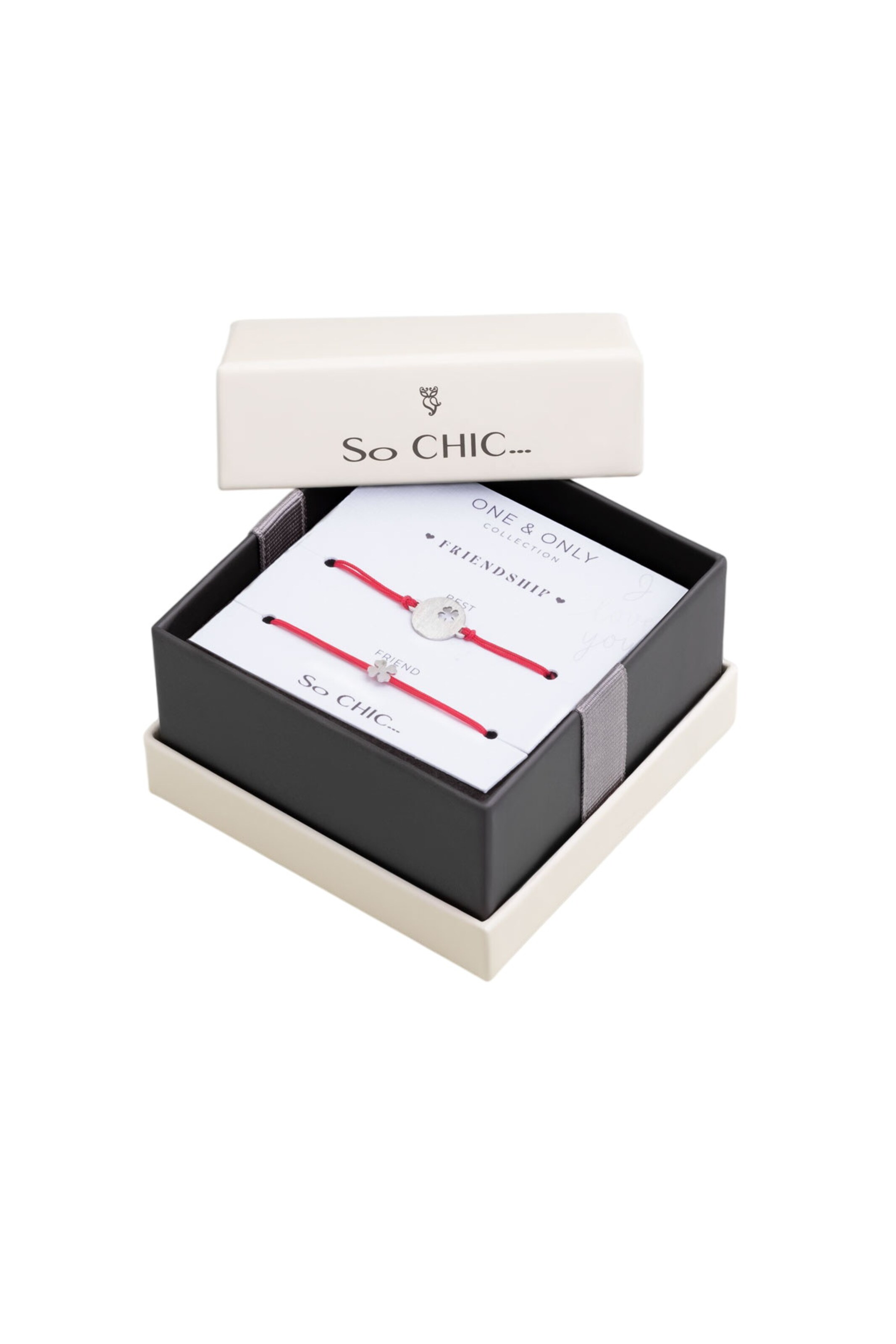 So Chic Armband in Rood