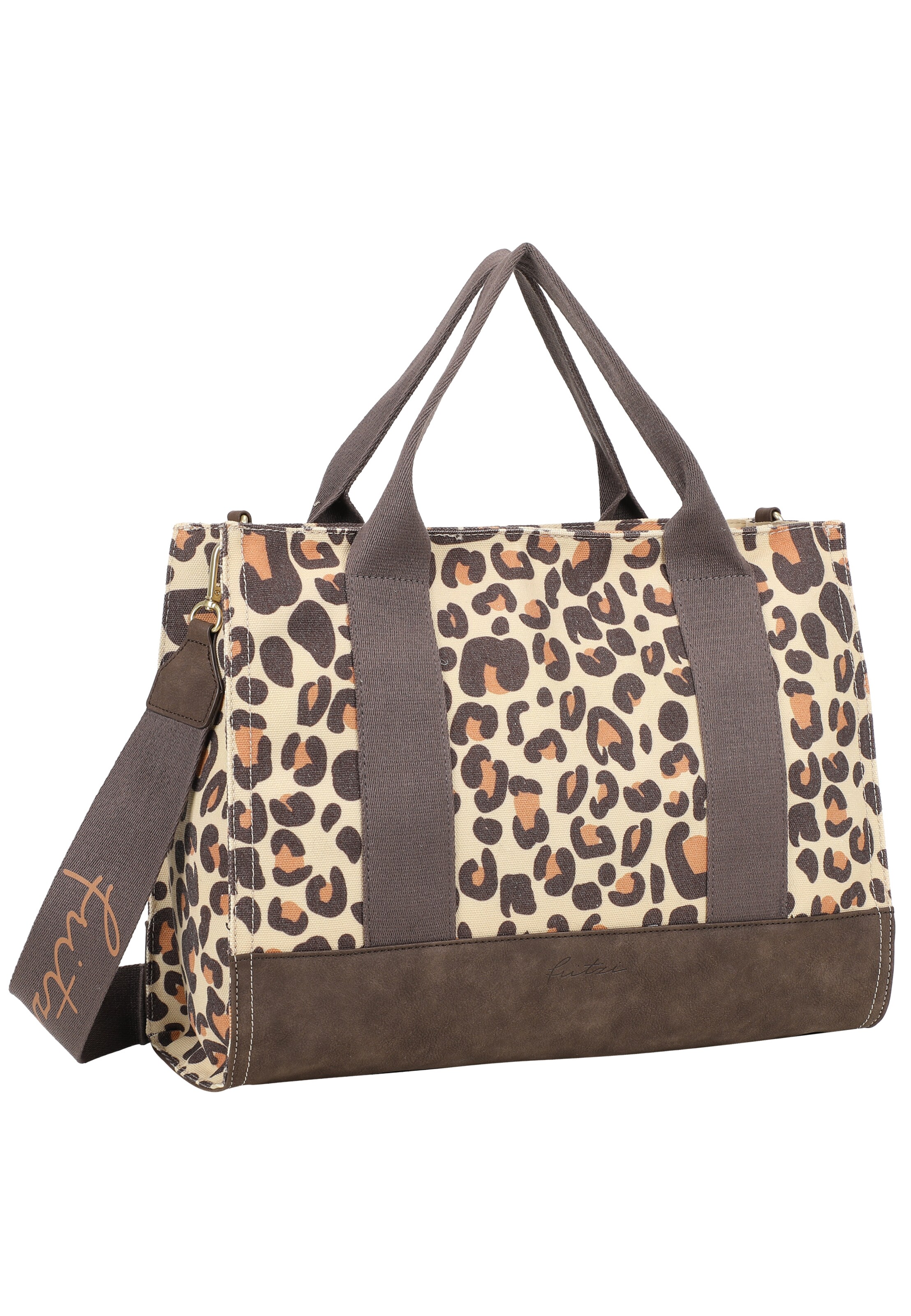 Fritzi aus Preußen Shopper 'Leo Camel' in Beige