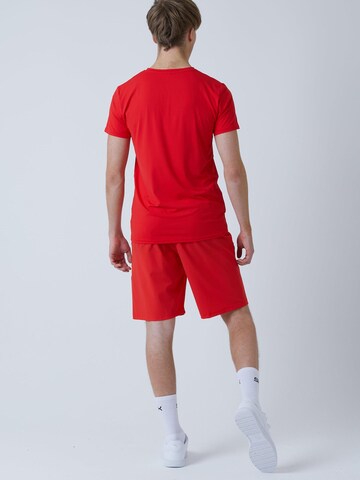 SPORTKIND Regular Sportbroek 'Shorts' in Rood