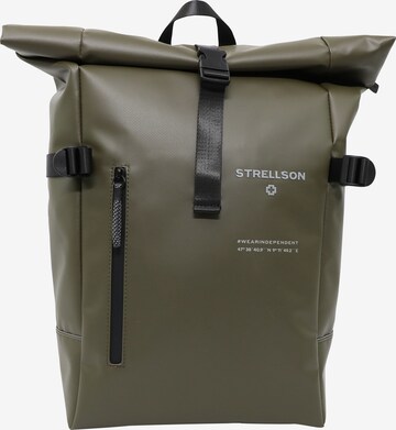 STRELLSON Rucksack 'Eddie' in Grün: predná strana