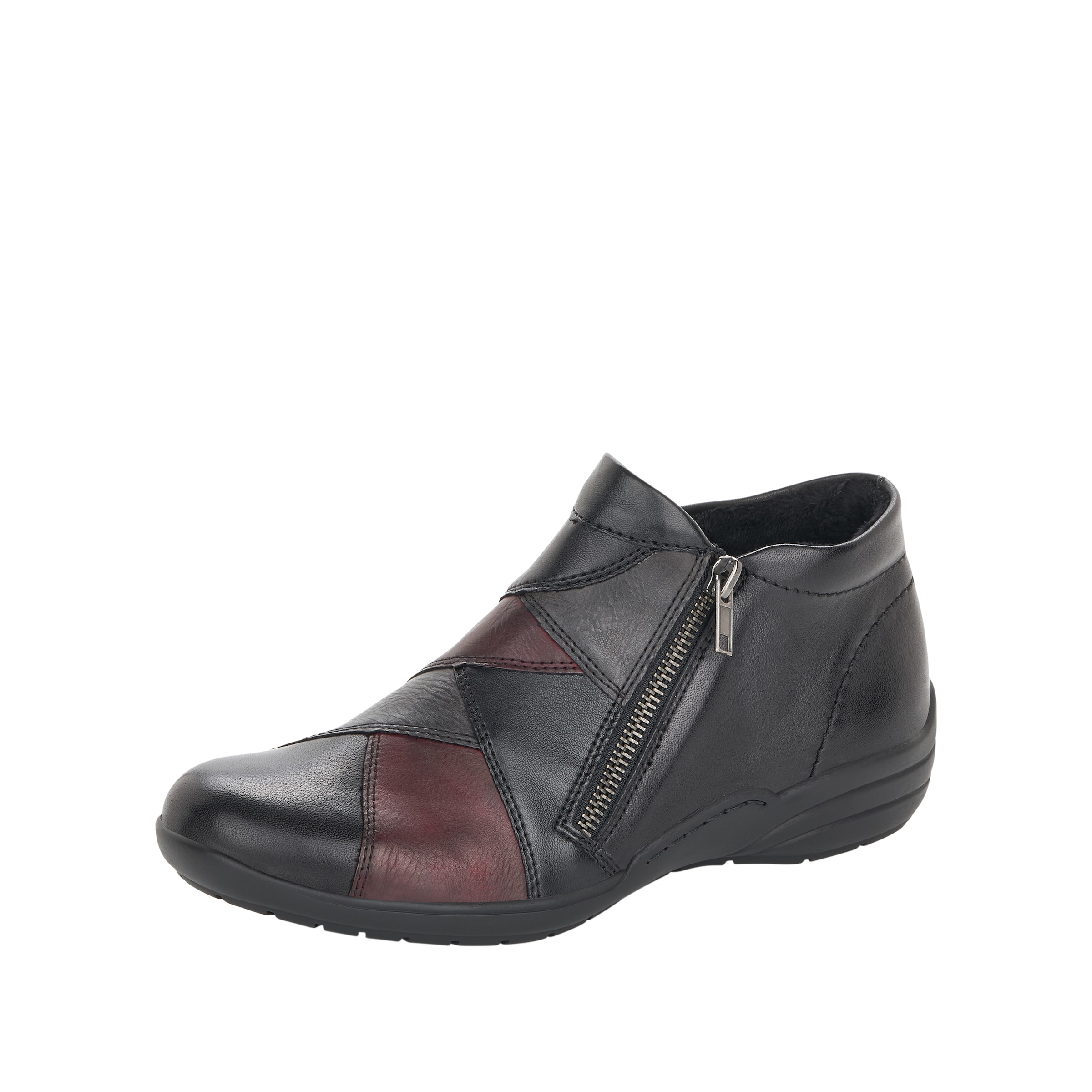 REMONTE Stiefelette in Schwarz: Vorderseite