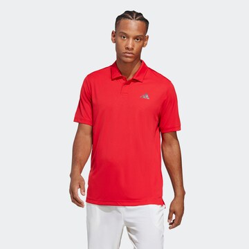 T-Shirt fonctionnel 'Club' ADIDAS PERFORMANCE en rouge : devant
