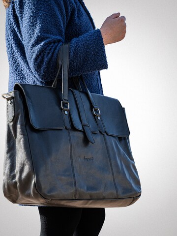 bupell Briefcase 'Estella' in Brown: front
