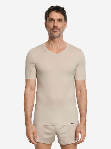 T-Shirt 'Ultralight' Hanro en beige : devant