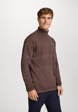 Kronstadt Sweater 'Fisker' in Brown