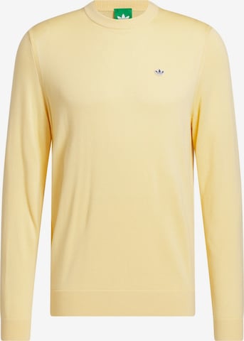 ADIDAS PERFORMANCE Sports sweater 'Originals' in Yellow: front
