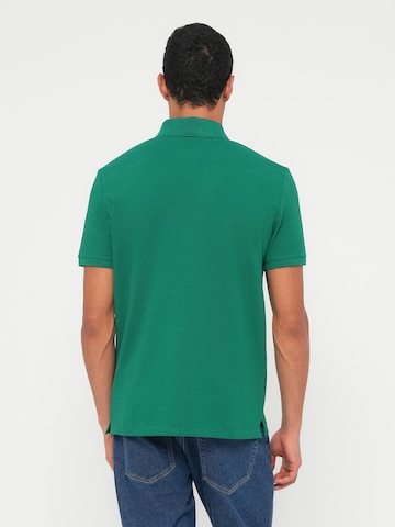 Calvin Klein Jeans Majica | zelena barva: zadnja stran