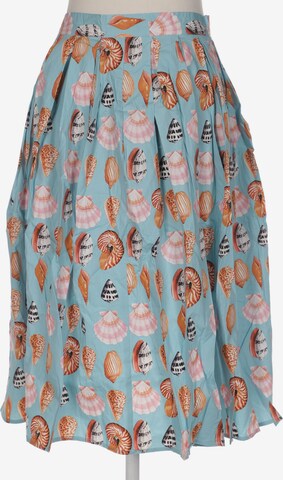 Hell Bunny Skirt in XS in Blue: front